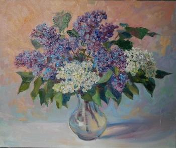 Bouquet of lilacs. Klushnik Natalia