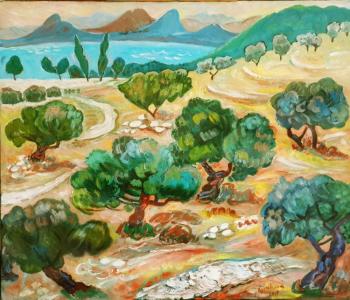 Olives of Greece. Krasovskaya Tatyana