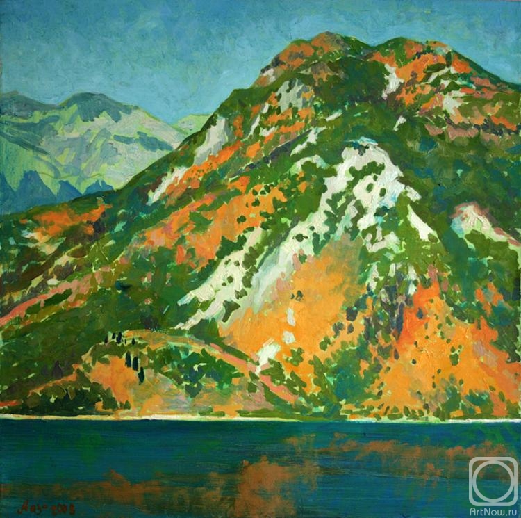 Hohriakova Anastasia. Green mountain
