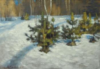 In the Snow. Kushevsky Yury