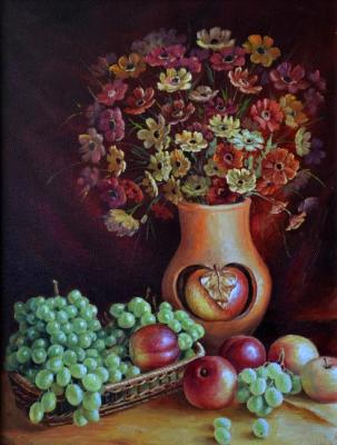Still life with apples. Bakaeva Yulia