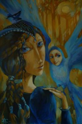 The Blue Bird (A Bird). Panina Kira