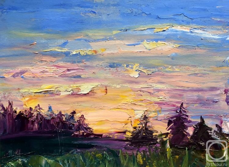 Pavlova Ekaterina. Sunset
