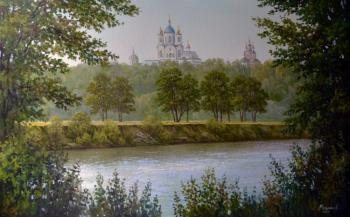 Svensky monastery.(view with Andrew's meadow). Melnikov Alexander