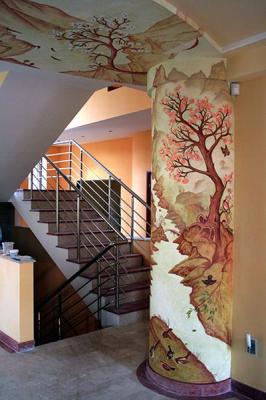 Mural in Chinese style