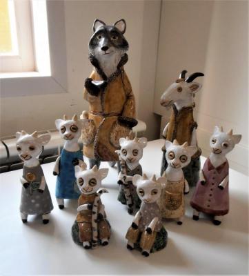Wolf and seven goats (). Kuznetsova Margarita