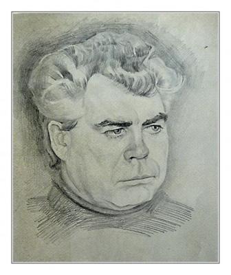 Portrait of his father. Marchenko Vladimir