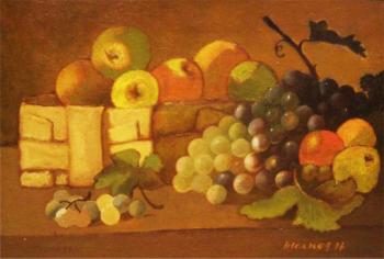 Jelnov Nikolay . Still life with fruit
