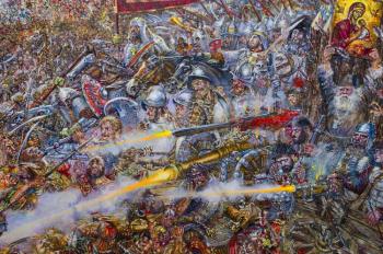 For Holy Russia! Battle of Molodinskaya. 1572 (fragment). Doronin Vladimir