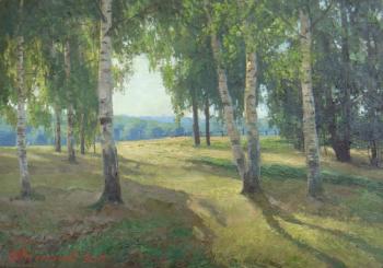 Birches on Cathedral Hill. Plotnikov Alexander