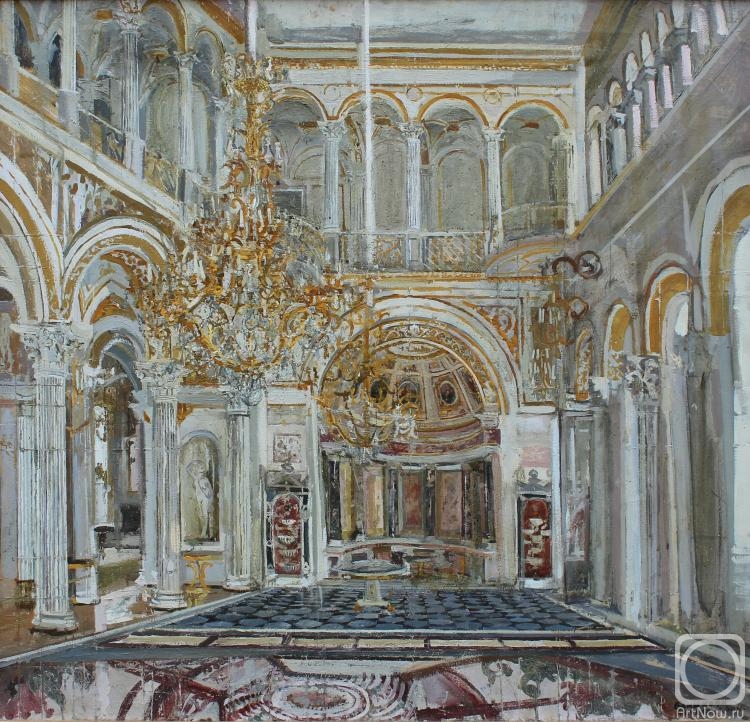 Blinkova Anzhela. Ceremonial interior of the Winter Palace