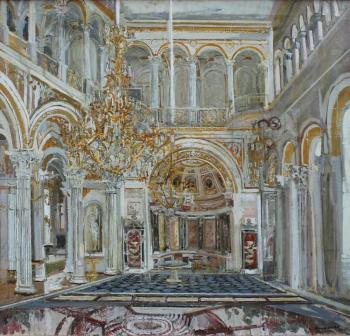 Ceremonial interior of the Winter Palace. Blinkova Anzhela