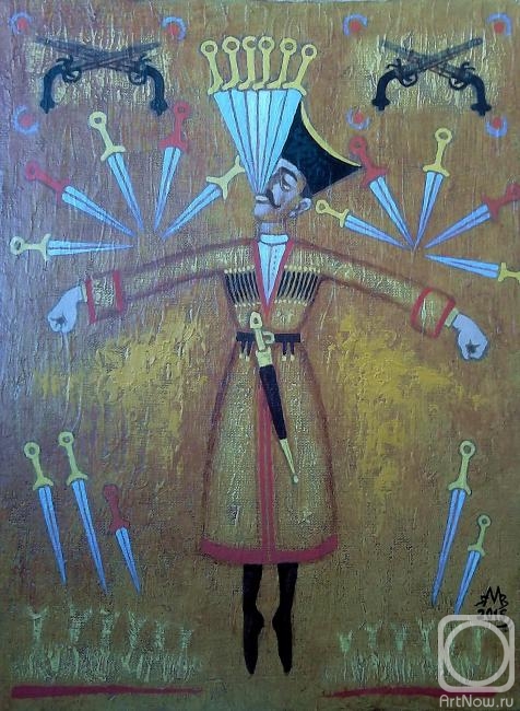 Marchenko Vladimir. Dance with daggers