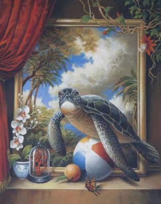 The Equilibrist 2 (Sea Turtle). Mescheriakov Pavel