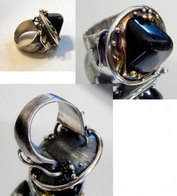 Ring "Bowl". Dementiev Sergey