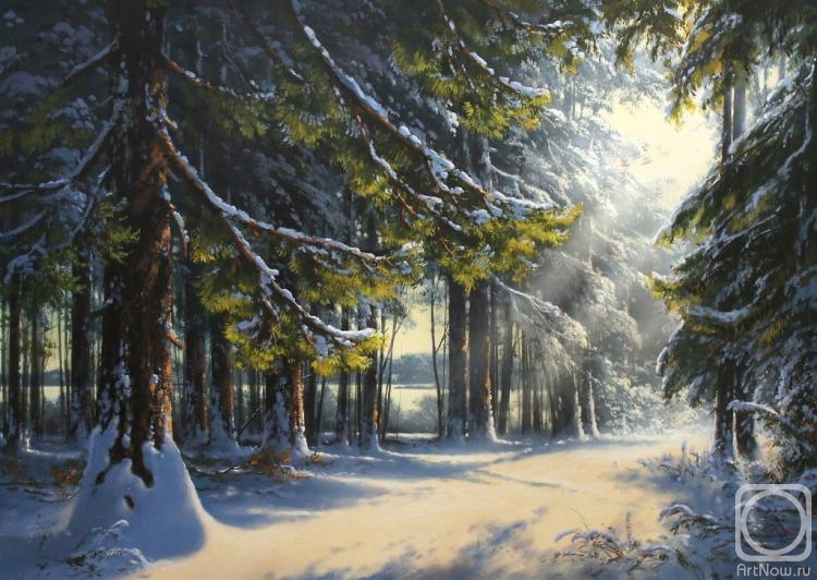 Yushkevich Viktor. Winter scenery