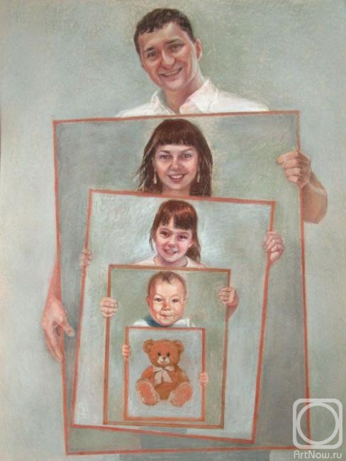 Orfenova Tatyana. Family portrait