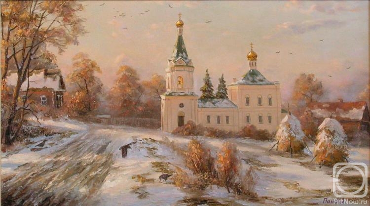 Panov Aleksandr. Simbirsk-Ulyanovsk. Church of Peter and Paul. In the evening light