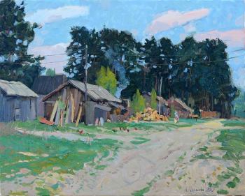 The bathhouse is being heated. Pleshkov Aleksey