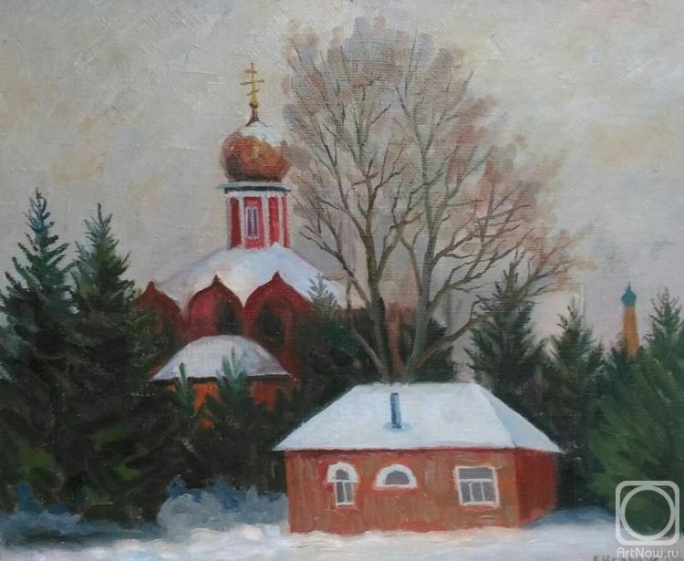 Chernyy Alexandr. Intercession Church,Village Karasevo