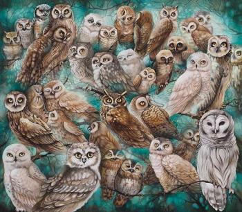 Owls. Sokolova Nadya