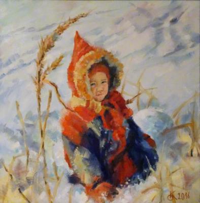 Making a snowman?. Kulikova Olga