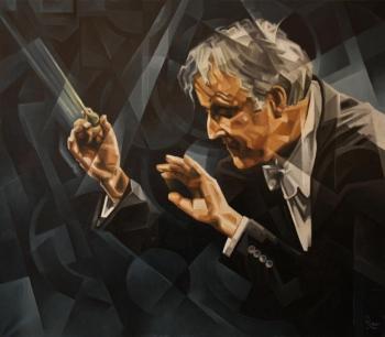 Maestro Carlos Kleiber. Cubo-futurism. Krotkov Vassily