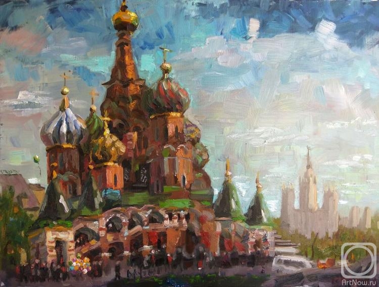Silaeva Nina. Cathedral of St. Vasily the Blessed