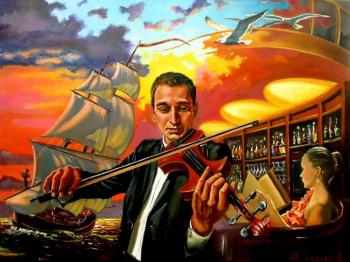 Dreams of a violinist. Fedosenko Roman