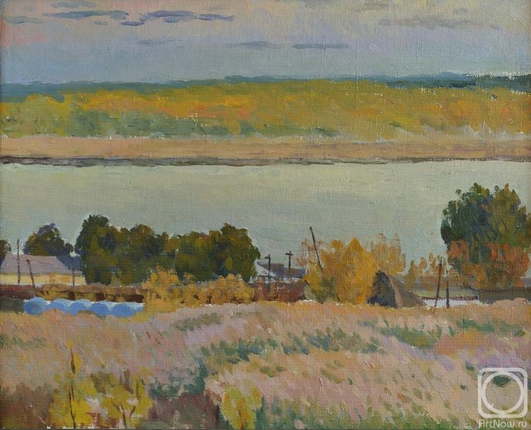 Li Moesey. Volga in autumn