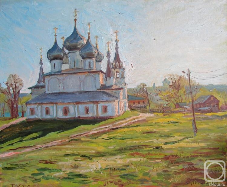 Dobrovolskaya Gayane. Tutaev (Romanov-Borisoglebsk), Holy cross Cathedral, left Bank of the Volga