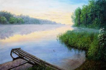 Morning on the river. Romm Alexandr