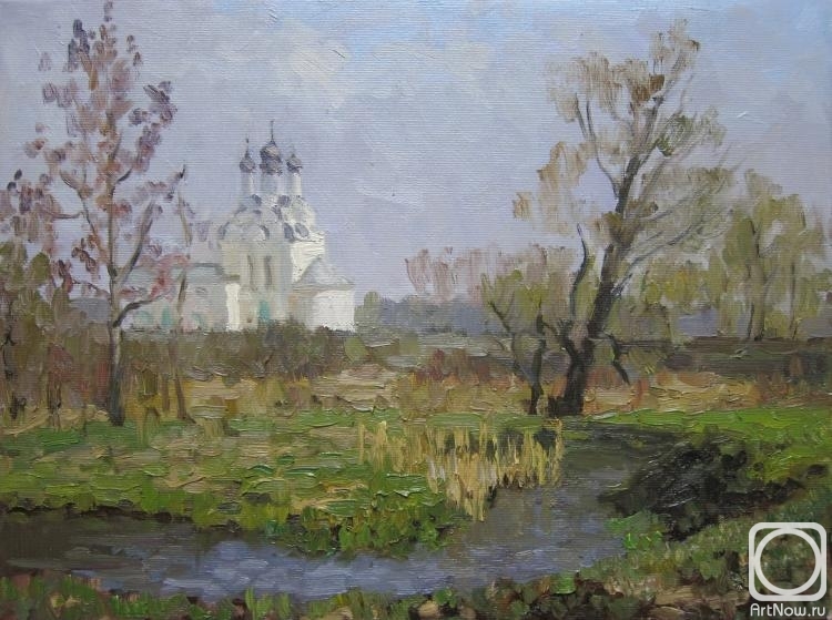 Chertov Sergey. Spring. Annunciation Church. Yauza