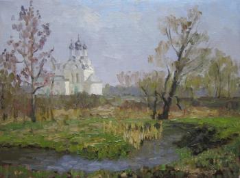 Spring. Annunciation Church. Yauza. Chertov Sergey