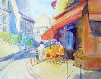 Картина «Теплый день в Париже»