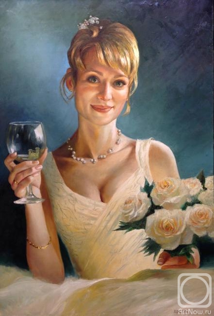 Shustin Vladimir. Bride's portrait