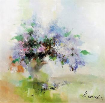 Bouquet in Impressionism Style
