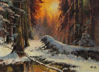 Winter in the woods. Kremer Mark