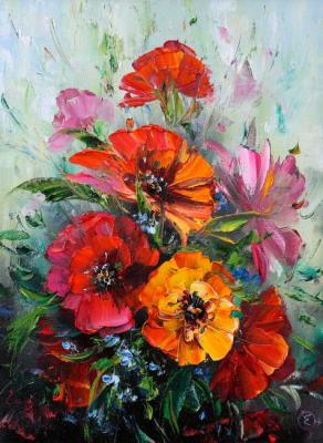 Flower composition. Generalov Eugene