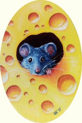 Cheese life continues (Rodents). Chuprina Irina