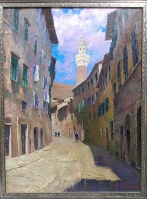 Quiet Street of Siena