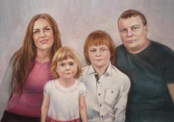 Family portrait. Kistanova Nadezhda