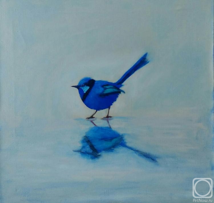 Himich Alla. Blue bird
