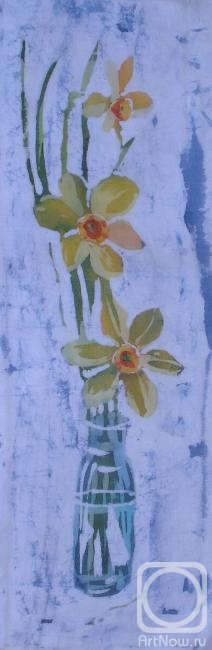 Antipova Elena. Three Daffodils