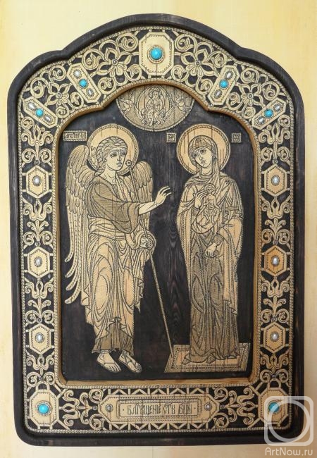 Piankov Alexsandr. Icon of the Annunciation