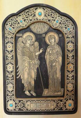 Icon of the Annunciation. Piankov Alexsandr