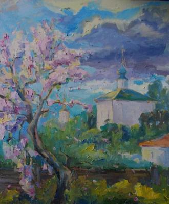 The may pear.Ryazan (Bloom Clouds). Kleymenova Elena