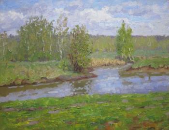 Spring. Klyazma River (etude)