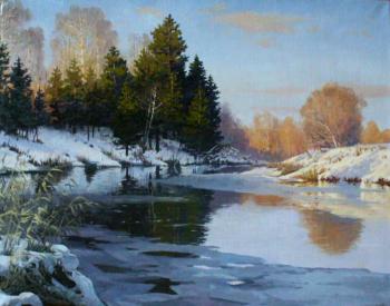 The ice went (Creek In The Forest). Fyodorov Vladymir