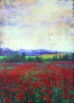 Poppy fields of Kakheti 2